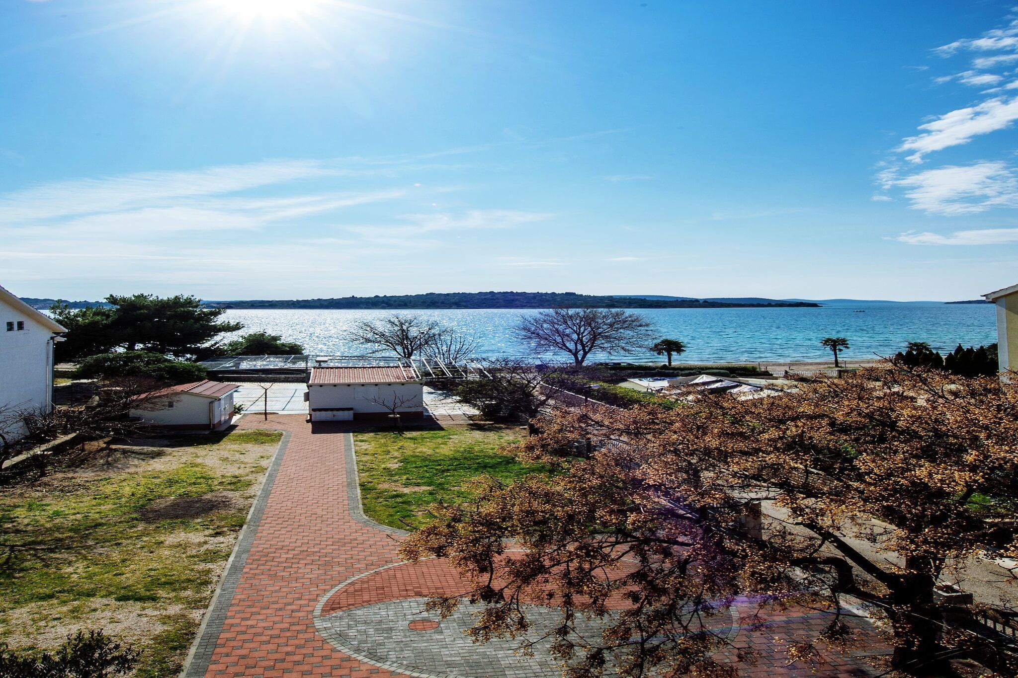 Vue de la maison de vacances [été]