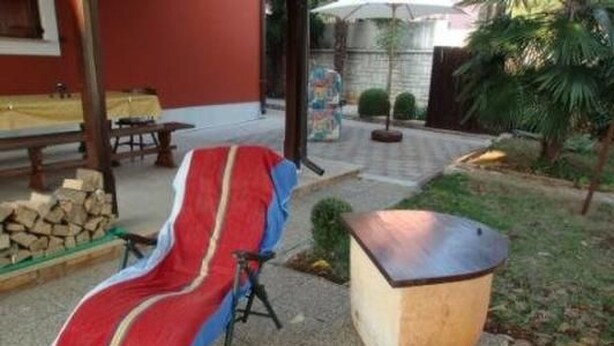 Terrace/patio - Große Ferienwohnung in Novigrad mit Schönem Garten by Interhome (Buzinija)
