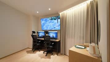 2PC 룸 | 암막 커튼, 무료 WiFi, 침대 시트