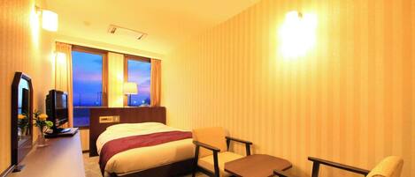Standard Single Room, Sea View | In-room safe, blackout drapes, free WiFi