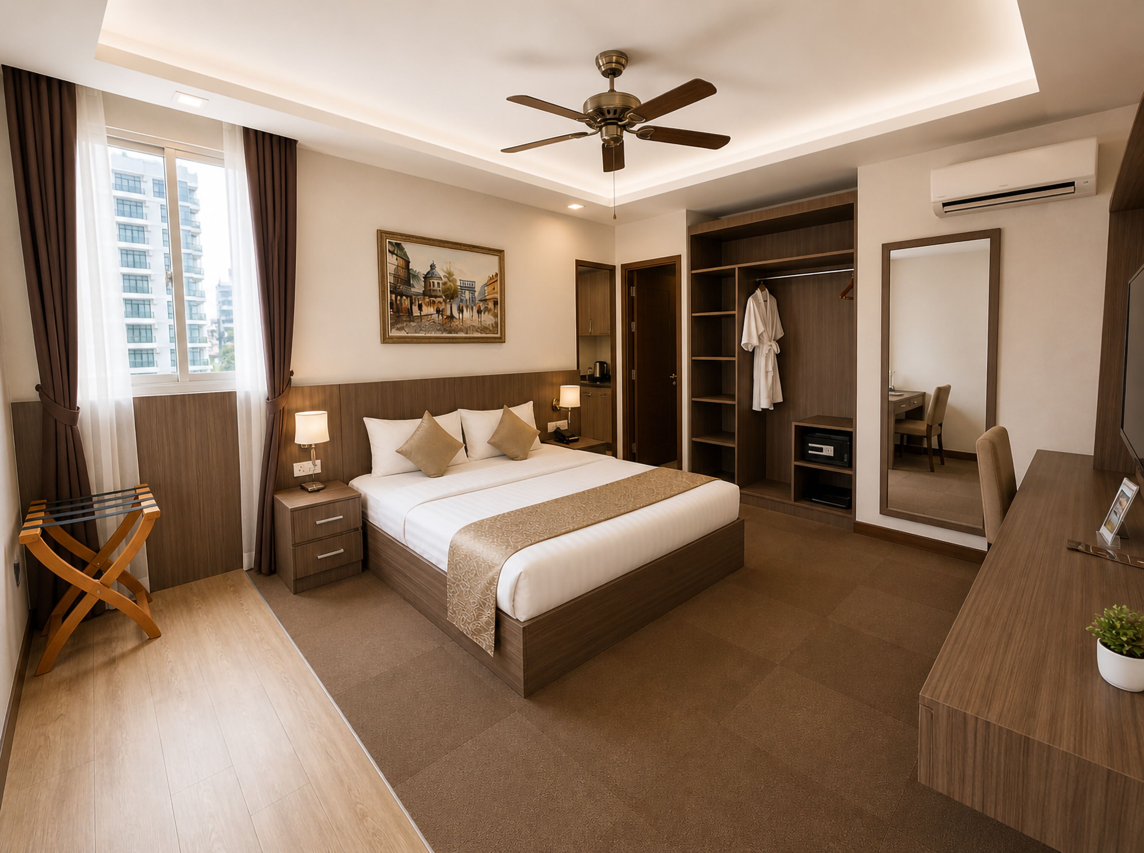 Comfort Apartment, Balcony