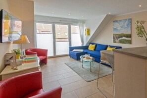 Smart TV - Holiday apartment Dünentraum (Norddeich)