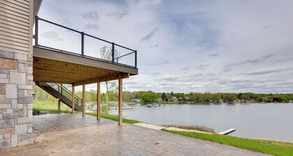Waterfront Home, Little Wolf Lake w/ Private Patio
