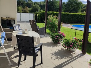 Outdoor dining - Große Ferienwohnung in Niedergurig mit Großem Ga by Interhome (Bautzen)