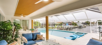 Luxe Canal Home | 2 King Suites | HUGE Salt Pool