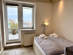 4 bedrooms, desk, WiFi - Penthouse F23 - Penthouse for 7 people with a unique view over Sylt, (Sylt)