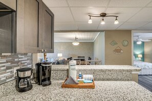 Interior - Walk to Ocean! Family PCB Condo w/ Balcony & Views (Panama City Beach)