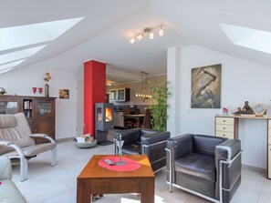 Fireplace, DVD player - Haus Amber Glowe by Interhome (Glowe)