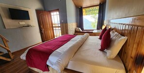 Chambre familiale, vue sur la ville | Vue de la chambre