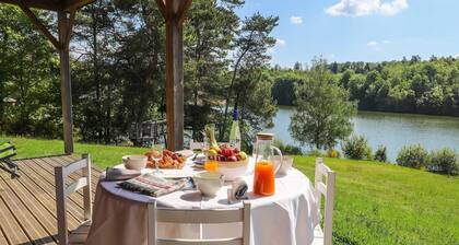 Chalet en bois accessible Ă 6 personnes