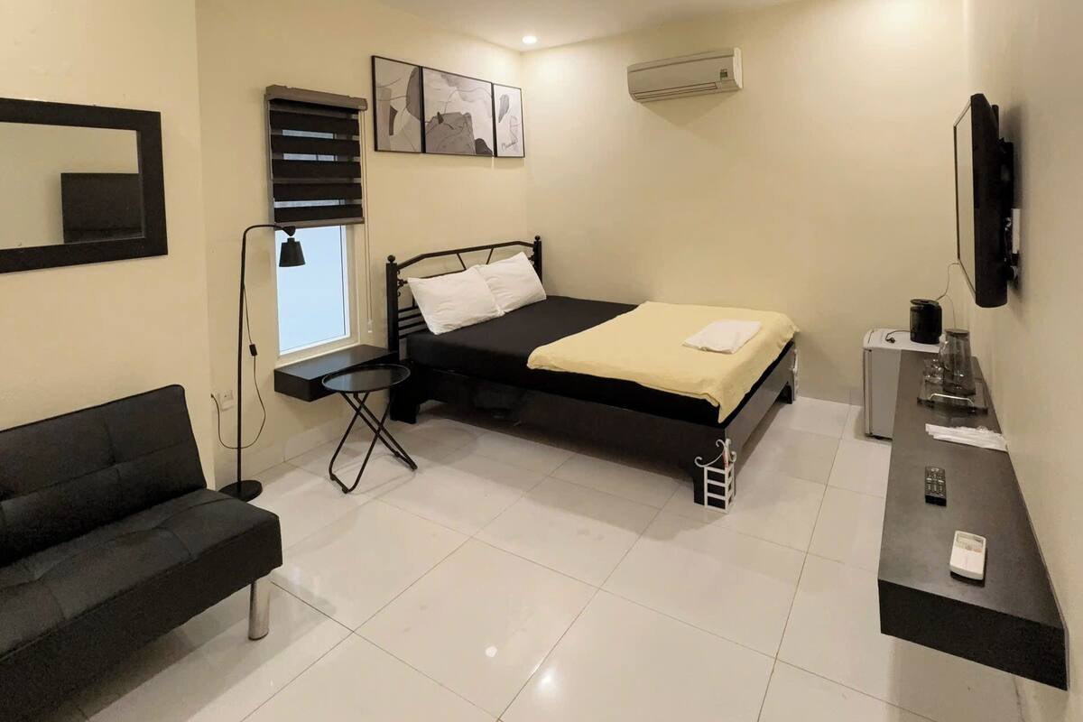 Luxury-Dreibettzimmer | Schreibtisch, kostenloses WLAN