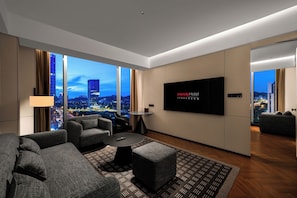 Superior Suite | Gebar bulu kapas, bar mini, dihias secara berasingan 