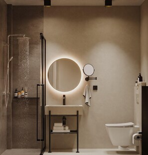 Shower, hair dryer, slippers, towels - yazz inn (kas)