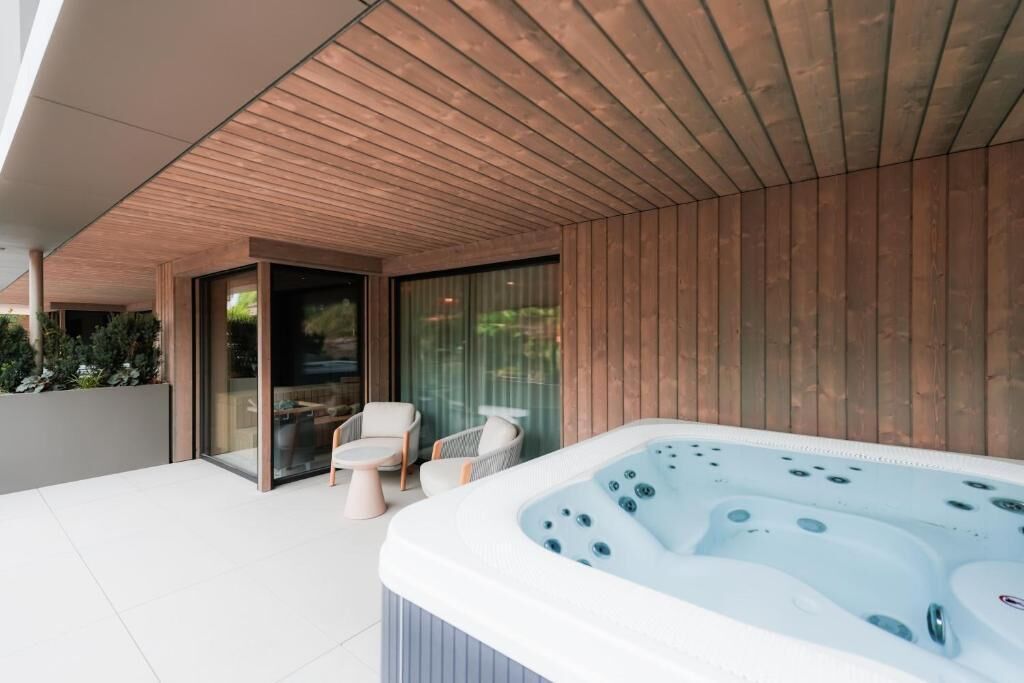 Suite, Sauna, Mountain View | Terrace/patio
