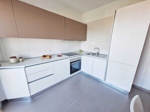 Private kitchen - Air-conditioned apartment with sea view terrace - Santa Maria Castellabate (Castellabate)