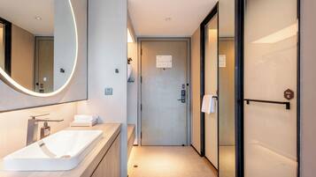 Business-Einzelzimmer | Badezimmer