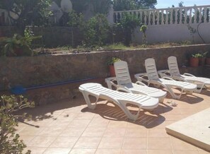 Premium Apartment, City View | Terrace/patio