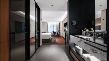 Chambre Double Standard, vue parc | Coin séjour