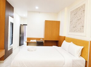 Executive Double Room, Air conditioning | View from room - Hotel Ramanjaneya Cottage Ayodhya (Ayodhya)