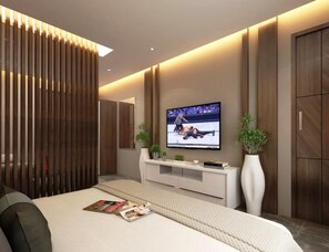 Chambre Double Signature, vue ville