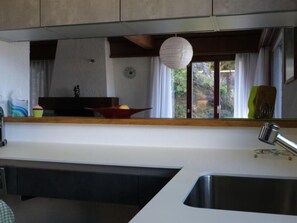 Fridge, oven, dishwasher, cookware/dishes/utensils - Casa Civetta by Interhome (San Nazzaro)
