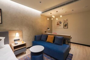 Superior Studio, Balcony, City View | Living area - Orchid Parc BnB (Bengaluru)