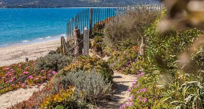 Luxury Beachfront Studio · Panoramic sea view · Direct beach access · Corsica