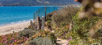 Luxury Beachfront Studio · Panoramic sea view · Direct beach access · Corsica