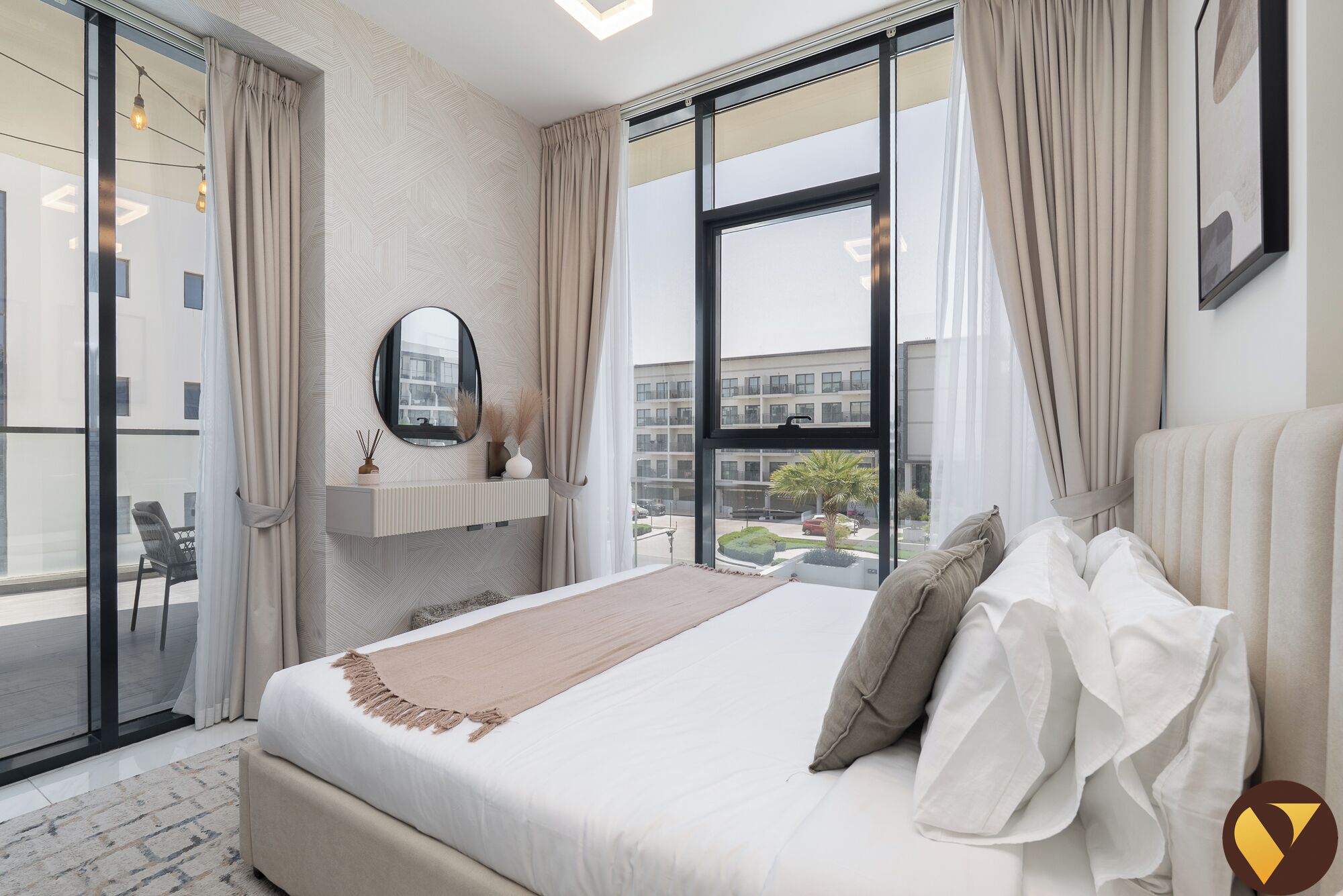 Deluxe Apartment, Balcony, City View | Egyptian cotton sheets, premium bedding, in-room safe