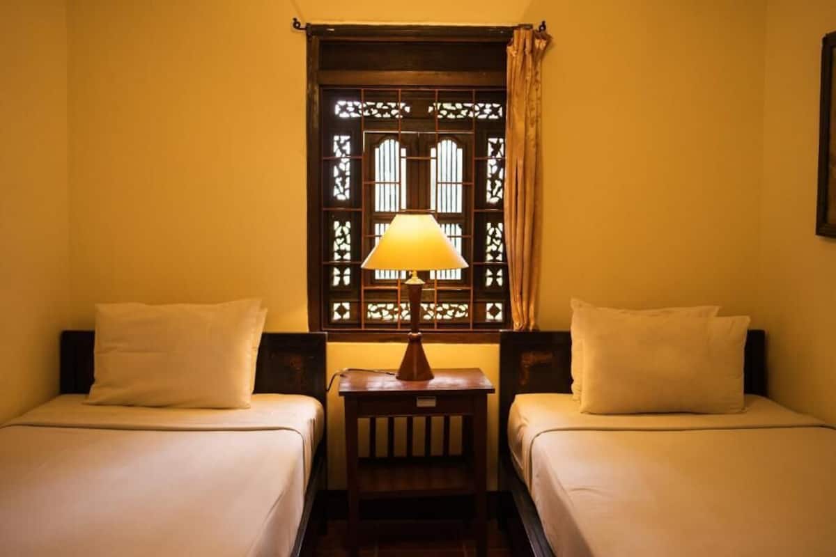Phòng đôi hoặc 2 giường đơn Tiêu chuẩn, ban công, quang cảnh vườn | Két bảo mật tại phòng, màn/rèm cản sáng