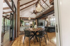 Dining - The Treehouse | Rainforest Home w/ Pool (Smithfield)