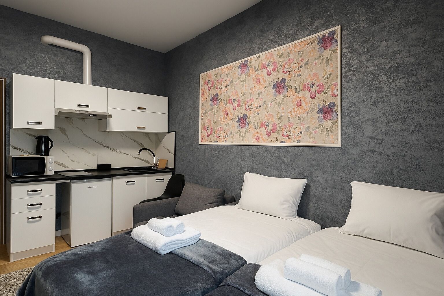 Dreibettzimmer, eigenes Bad