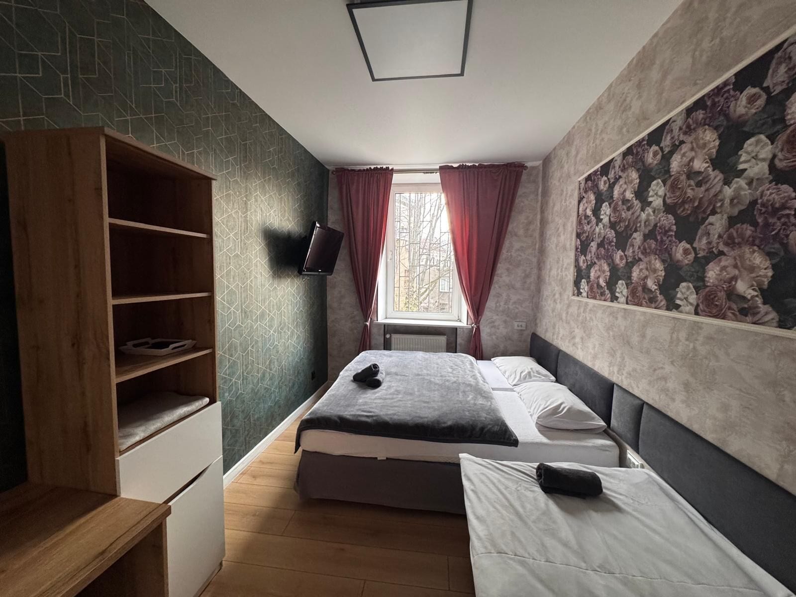 Dreibettzimmer