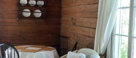 House, 1 Bedroom, Balcony | Dining