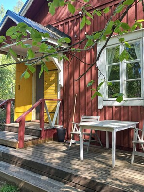 Rumah, 1 kamar tidur, balkon | Tempat makan outdoor