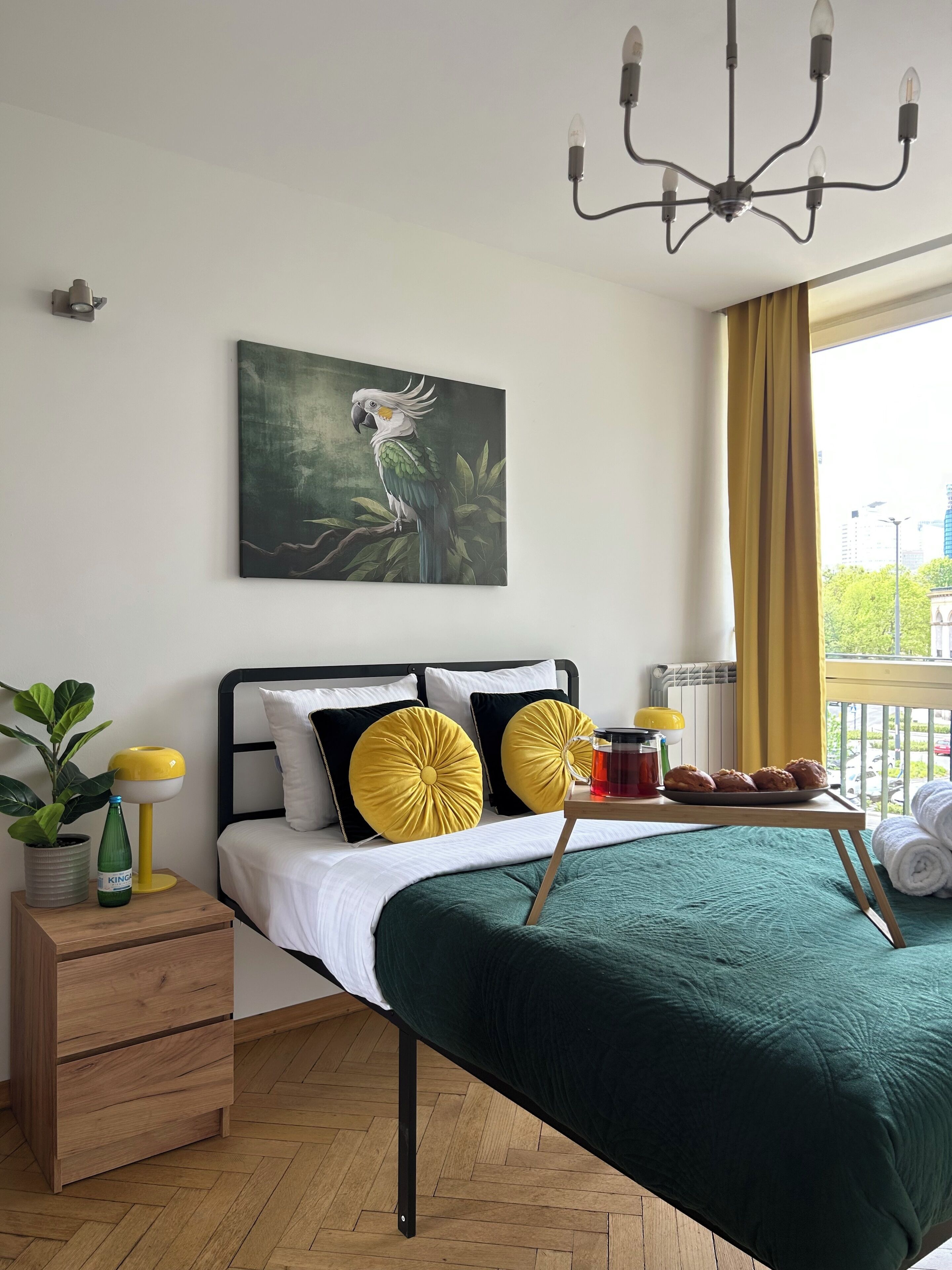 Comfort Apartment, 2 Bedrooms, City View | Hypo-allergenic bedding, desk, laptop workspace, blackout drapes