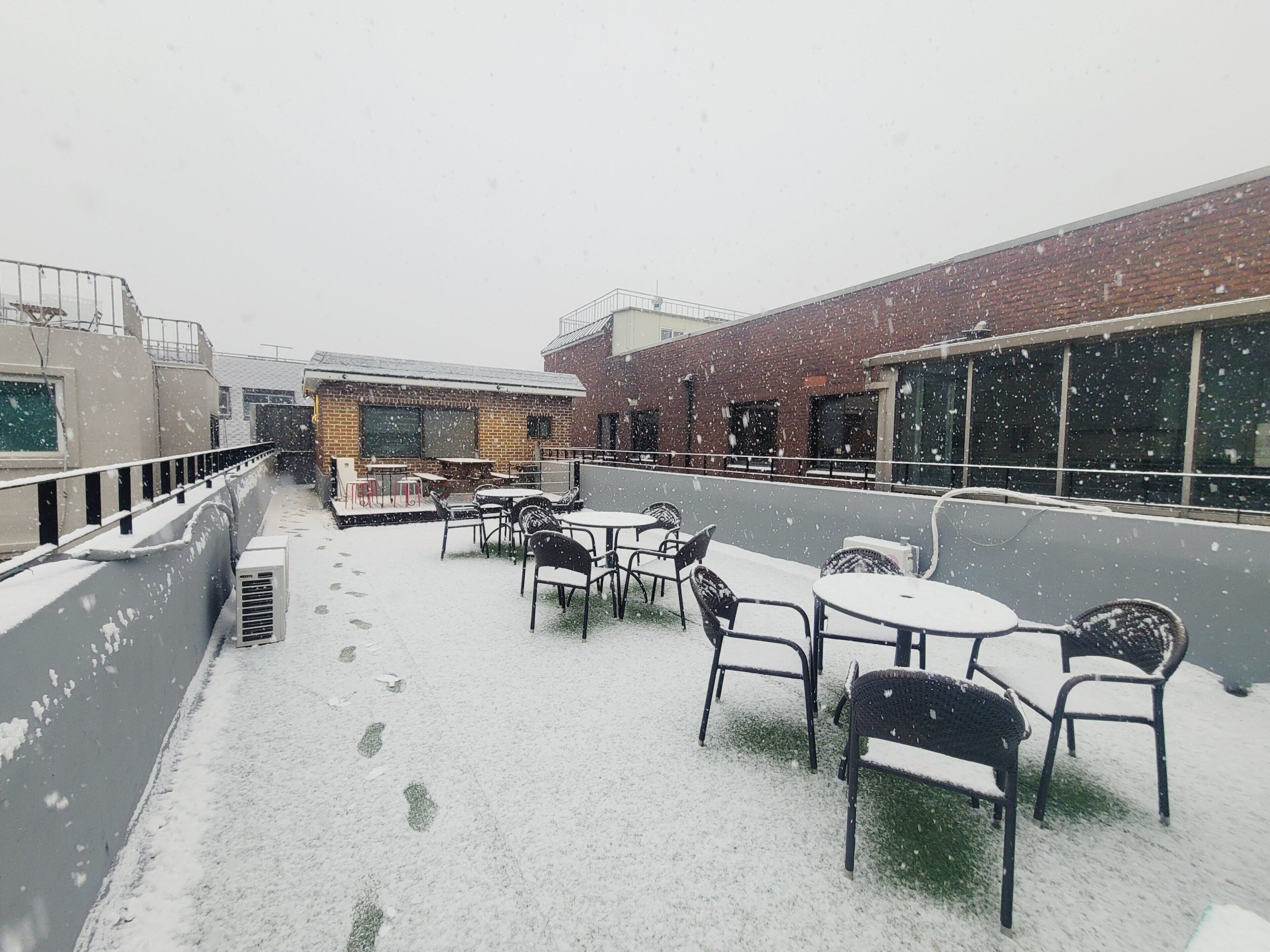Rooftop terrace