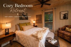 Room - Quiet Luxury Cabin for 2–4 • Hot Tub • Forest Views (Sevierville)