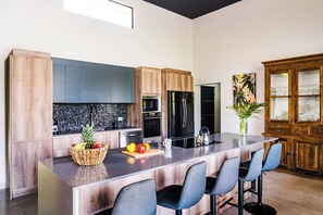 Fridge, microwave, oven, stovetop - Luxury Villa with Private Pool, Jungle Views, fully staffed!  Minutes from the Beach (Tamarindo)