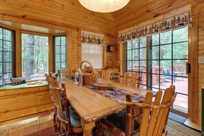 Interior - Short Walk to Lawrence Lake! Rustic Cabin w/ Deck (Oxford)