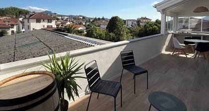 Le Loft Basque Hendaye - South-facing terrace 36m² - Air conditioning