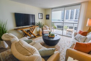 Condo, 2 Bedrooms | Living area - Unit 406 South Hampton Modern Coastal Living With Scenic Views 2 Bedroom Condo (Myrtle Beach)