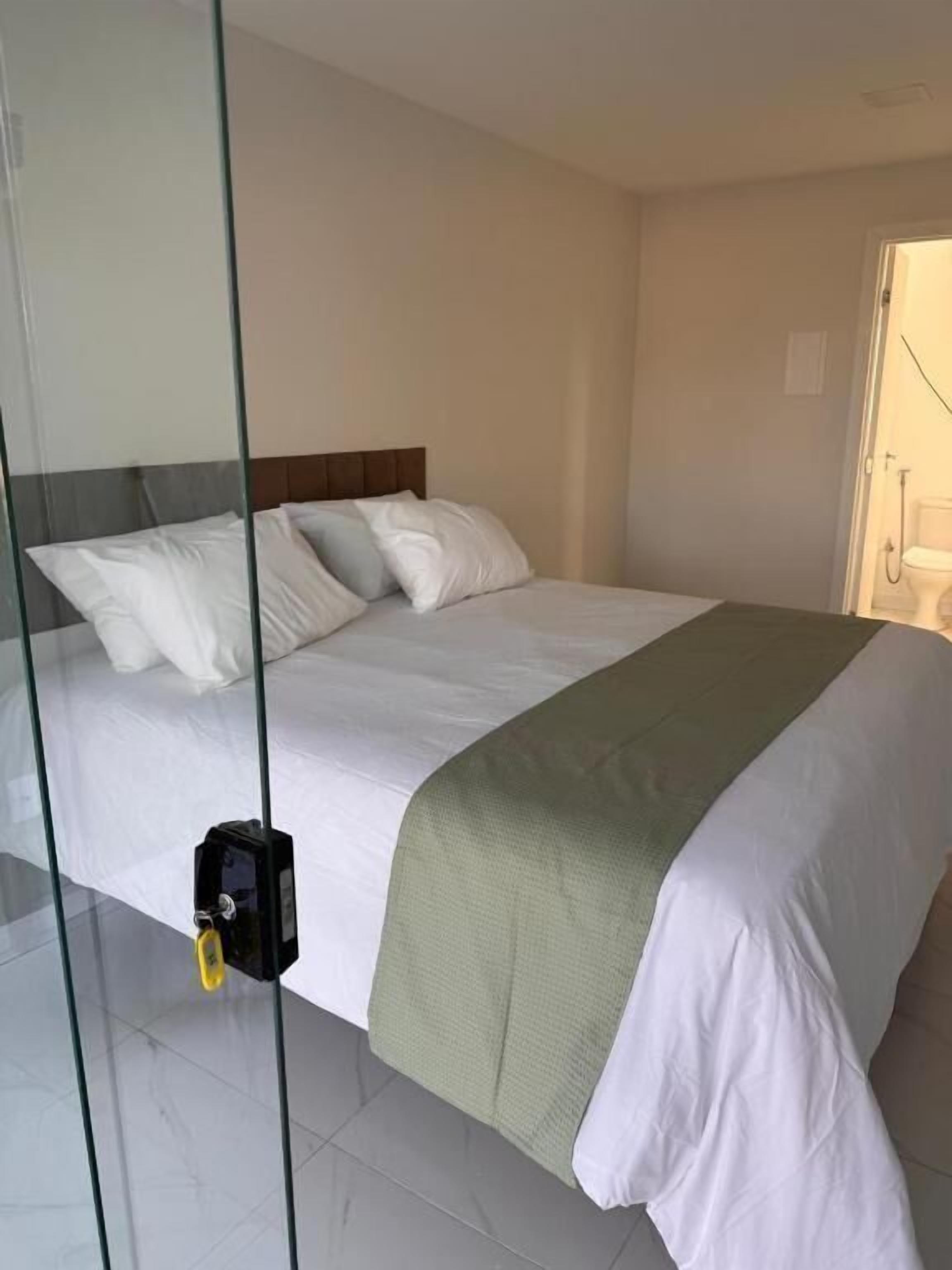 Cofres nos quartos, cortinas blackout
