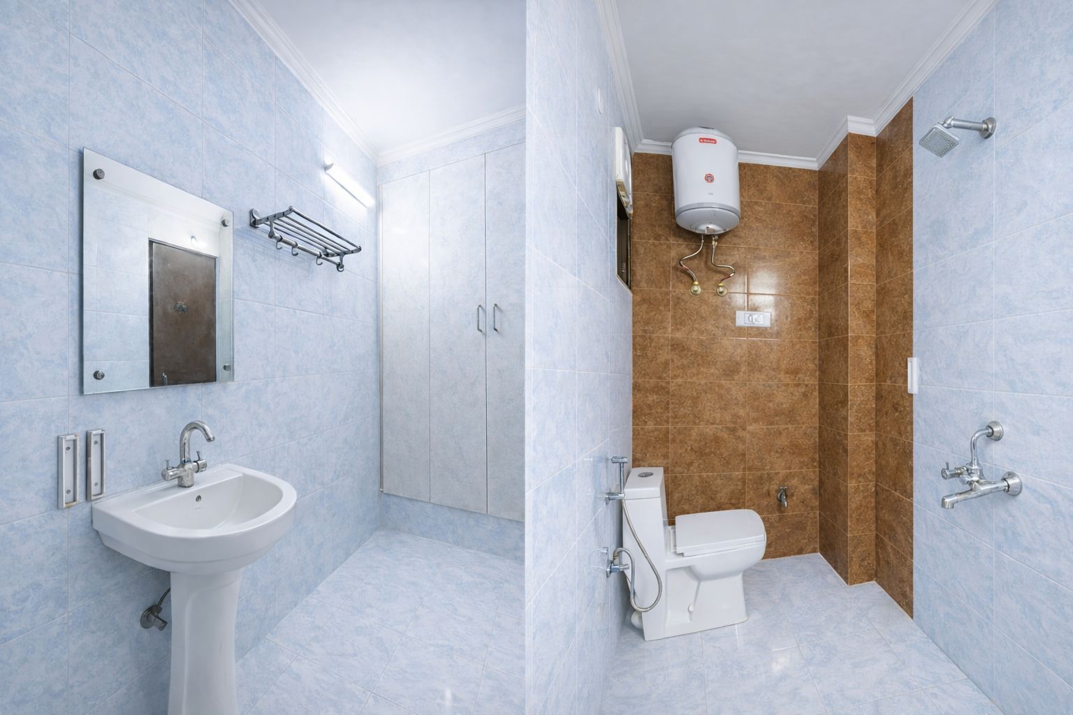 Deluxe Double Room, Balcony, City View | Bathroom