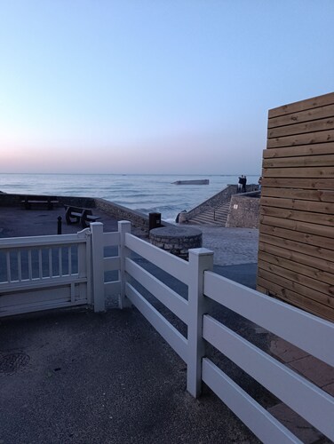 Le cocon de Neptune, studette just 20 m from the beach!
