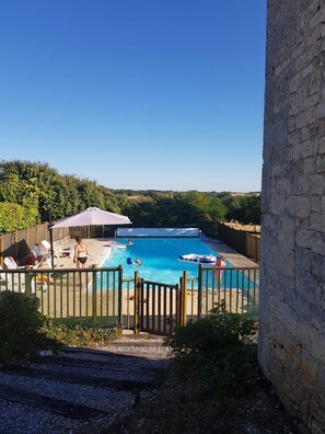 Pool - Les Artals- Villa with 12m pool, boules court (Montaigu-de-Quercy)