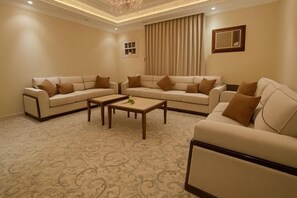 Superior Apartment, Balcony, City View | Living area - Luxury Apartment in Makkah (Mecca)