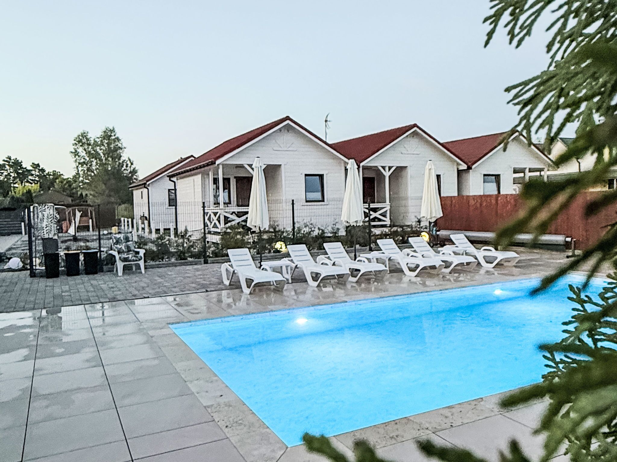 Piscine chauffée
