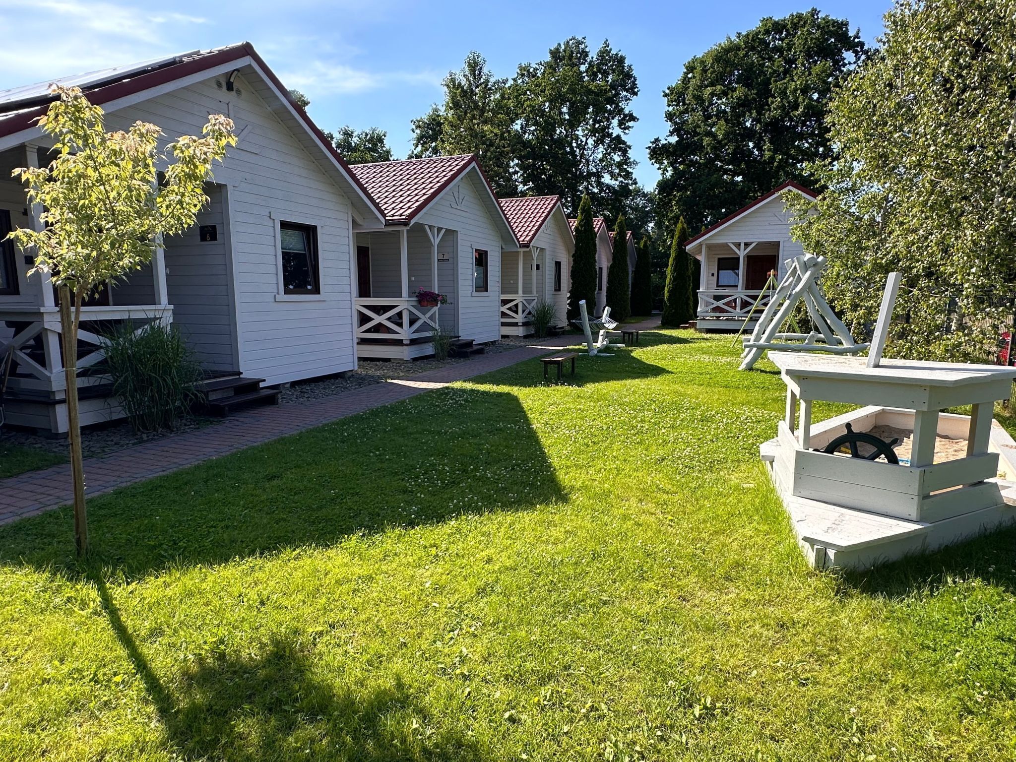 Overnatningsstedets område