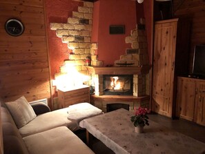 Fireplace, DVD player - Willa Kinga z kominkiem by Interhome (Rewal)